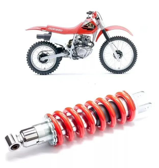 Retro Motorcycle Rear Wheel Shock Absorber And Wheel Stock Photo - Alamy