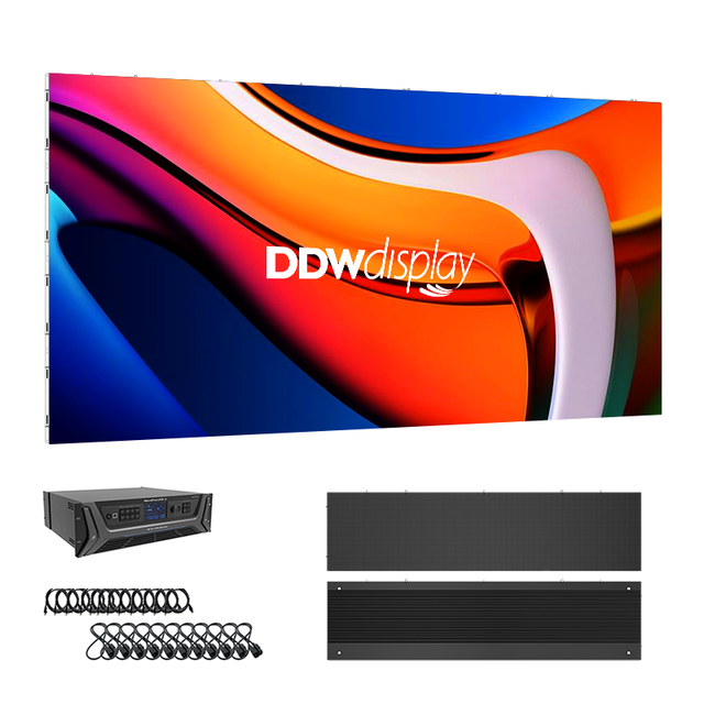 Indoor LED Display Screen Small Pixel Pitch Ultra Thin P2.5/P3.91 Panel 8K Resolution 5-Year Warranty Commercial Advertising