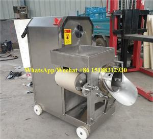 เครื่องปอกเปลือกกุ้งสแตนเลส,เครื่องแยกเนื้อปูกุ้งเครื่องกรอง Surimi - Product Image 4