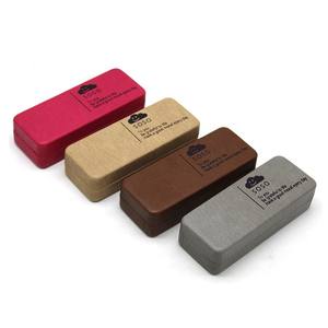 Prix d'usine, vente en gros, étui <span class=keywords><strong>à</strong></span> <span class=keywords><strong>lunettes</strong></span> carré de couleur unie personnalisé, cuir PU de haute qualité, coque <span class=keywords><strong>rigide</strong></span> en métal, boîte de rangement pour <span class=keywords><strong>lunettes</strong></span> de soleil - Product Image 5