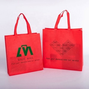 Alta calidad 80gsm Ecológico PP No tejido TNT Bolsa de compras Patrón de letra promocional - Product Image 3