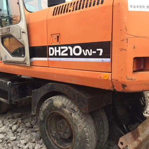 Excavadora usada Doosan DH210W con buenas condiciones y bajas horas para venta caliente en stock - Product Image 1