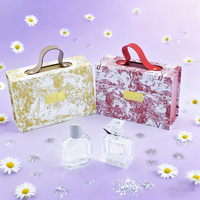Regalo de lujo Reciclable Impresión personalizada Loción Maquillaje Lápiz labial Envase cosmético Perfume Caja de papel de cartón con inserto de satén