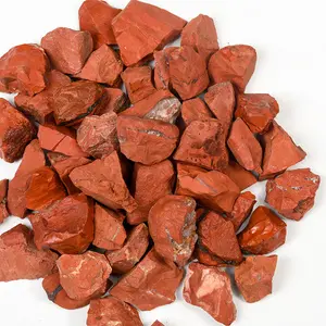 Neuankömmlinge natürliche heilende Roh kristalle Mineralien roter Jaspis Roh stein für die Heim dekoration