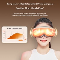 Masseur oculaire, compresse chaude, masque pour les yeux, appareil de soin des yeux pour soulager la fatigue, rechargeable par USB