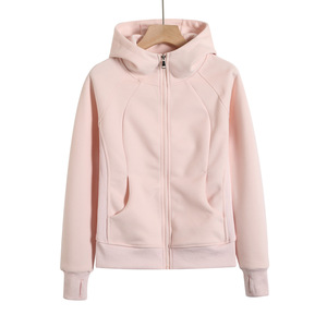 Nuovo abbigliamento sportivo con Zip caldo di alta qualità con <span class=keywords><strong>cappuccio</strong></span> Slim-Fit spesse felpe da corsa felpe da palestra per Unisex - Product Image 6