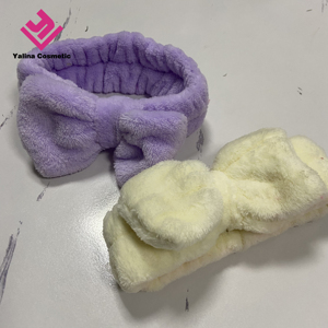 Newest Adjustable Women Simple Candy Color Beauty Makeup <strong>Toweling</strong> Soft Salon <strong>SPA</strong> <strong>Facial</strong> Headband - Product Image 5