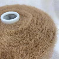 Xinglin Factory Bestseller Luxus Hochwertige 1,3 CM 100% Nylon Nerz Feder garn für Mode Strick maschine