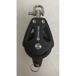 ลูกล้อ/รอกสำหรับเรือยอชท์/เรือใบ รุ่น Master BP-3504F ขนาดเส้นผ่านศูนย์กลางล้อ 35 มม. เส้นผ่านศูนย์กลางสาย 8 มม. แบบล้อคู่/ห่วงล็อค อุปกรณ์ทางทะเล - Product Image 3