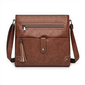 Bolsos de Hombro de PU para Mujer, al por Mayor, Personalizados, Nuevo Estilo, Alta Calidad, Verano/Invierno, Cierre de Cremallera, Moda en Tendencia - Product Image 1