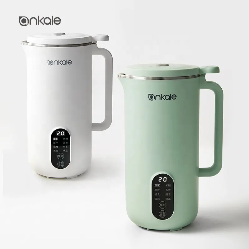 Vendita calda Ankale 600ml macchina per la produzione di latte di noci di soia per uso familiare frullatore multifunzione per riscaldamento spremiagrumi