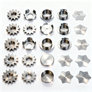 Piezas de estampado de metal Personalizables: acero inoxidable/cobre/aluminio/placa galvanizada con corte láser y procesamiento de chapa - Product Image 1