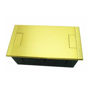 Prise de sol Jinsanhu en laiton, 1 prise, IP44, avec port USB, mise à la terre standard, 220 V - Product Image 2