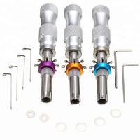 LK Premium Grade 7mm 78mm Kit de crochetage tubulaire 3 pièces pour serrures de portes de voiture et coffres-forts, usage professionnel Guangdong