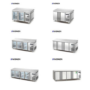 Réfrigérateur commercial <span class=keywords><strong>sous</strong></span> comptoir SWENZA en acier inoxydable à 2 portes, réfrigérateur <span class=keywords><strong>de</strong></span> <span class=keywords><strong>travail</strong></span> pour <span class=keywords><strong>cuisine</strong></span> <span class=keywords><strong>de</strong></span> restaurant - Product Image 3