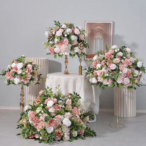 <span class=keywords><strong>Mesa</strong></span> <span class=keywords><strong>DE</strong></span> <span class=keywords><strong>BODA</strong></span> Arreglo <span class=keywords><strong>de</strong></span> flores Hecho a mano Floral Seda Artificial Rosa Blanco Rosa Flor Bola Centro <span class=keywords><strong>de</strong></span> <span class=keywords><strong>mesa</strong></span> - Product Image 6