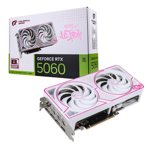 Nueva Tarjeta Gráfica para Juegos IGame GeForce RTX 5060 Ultra W OC 8GB Colorful 2025, GPU RTX 5060 8G para PC de Escritorio, Condición Mxm, con Ventilador - Product Image 1