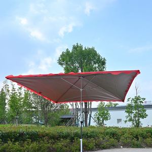 Tente de stand carrée double imperméable et coupe-vent 2,5x3m en acier galvanisé à 4 bâches, personnalisable avec revêtement anti-UV pour extérieur - Product Image 3