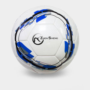 Zhensheng logotipo personalizado cuero tamaño 5 balones de fútbol - Product Image 1