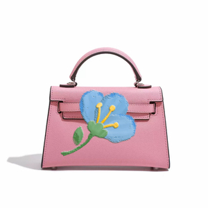 Bolso de Mano de Cuero de 19CM para Mujer, Diseño de Marca, Venta al Por Mayor de Fábrica, Bolso de Hombro y Bandolera para el Trabajo - Product Image 1