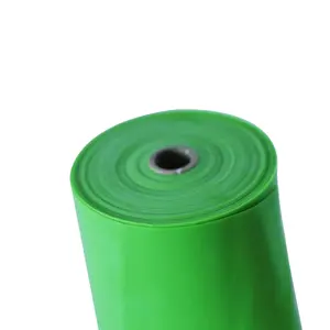 Libenli Nhà Máy Bán Buôn Tùy Chỉnh In Ấn Cao Su Tự Nhiên Ban Nhạc Latex Phẳng Resistance Nhạc Rolls Cho Yoga Tập Thể Dục