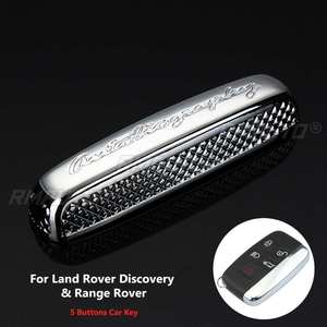 5 bottoni per chiave intelligente per auto con rivestimento custodia per chiave con telecomando per Range Rover per Land Rover <span class=keywords><strong>Discovery</strong></span> <span class=keywords><strong>Sport</strong></span> <span class=keywords><strong>Discovery</strong></span> 4 Freelander <span class=keywords><strong>2</strong></span> - Product Image 1
