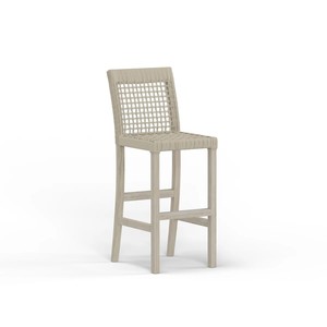 Muebles de Entretenimiento para Balcón y <span class=keywords><strong>Terraza</strong></span>, Estilo sin Brazos, Mesa Alta y Silla de <span class=keywords><strong>Bar</strong></span> de Teca Resistente a la Intemperie - Product Image 4