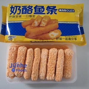 Snacks Fritos Halal Certificados al por Mayor, Palitos de Pescado Congelados con Queso, Tempura Japonesa Crujiente, Dedos de Pescado Precocidos - Product Image 5