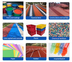 Eisenoxid Anorganisches <span class=keywords><strong>Pigment</strong></span> Eisenoxid-Farbpigment pulver für Zement produkte Farbstoff - Product Image 4