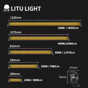 Hiệu suất cao <span class=keywords><strong>LED</strong></span> kép hàng thanh ánh sáng 49 Series 20 inch phiên bản cong chùm tại chỗ - Product Image 4