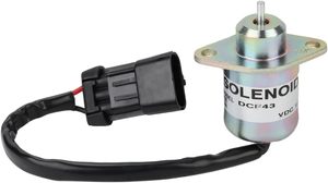 วาล์วโซลินอยด์ตัดน้ำมันเชื้อเพลิงเครื่องยนต์รถขุด 12V DC 25-15230-01 SA-4561-T อะไหล่เครื่องจักรก่อสร้าง - Product Image 2