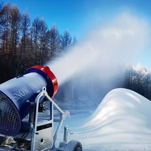 Canons à neige artificiels pour stations de <span class=keywords><strong>ski</strong></span> Machines de fabrication de neige à basse température pour l'hiver Production de neige à haute efficacité Terrains de jeux pour la neige - Product Image 4