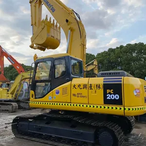 very good condition used Komatsu PC200-7 excavator hydraulic PC200 excavator for sale