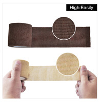 Pansement en gaze respirant directement de l'usine, hypoallergénique pour les peaux sensibles, blessure sportive, trousse de premiers soins