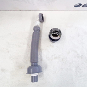 Kit de Drenaje Horizontal de 80 mm, Tipo Curvo de Compresión, Fácil Instalación para Lavabo - Product Image 2