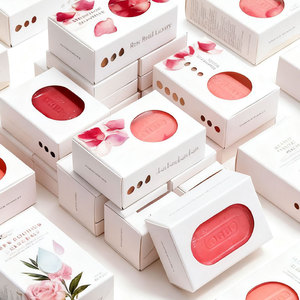 กล่องสบู่แบบกำหนดเอง กล่องบรรจุภัณฑ์สบู่ออร์แกนิก กล่องกระดาษคราฟท์สำหรับสบู่และเทียนหอม บรรจุภัณฑ์สำหรับสบู่ทำมือ - Product Image 1