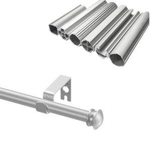 <span class=keywords><strong>Tringle</strong></span> à Rideaux Moderne Extensible en Métal à Tension Réglable pour Salle de Bain et Chambre à Coucher – Vente en Gros - Product Image 1