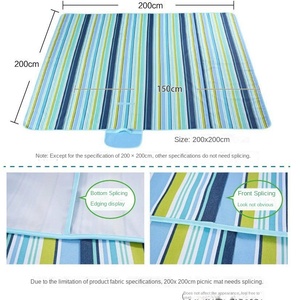 Outdoor Camping Durable Waterproof Oxford Mattress Hammock Portable Moisture-Proof Thickened Picnic <b>Mat</b> <b>Large</b> All Seasons Use - Product Image 4
