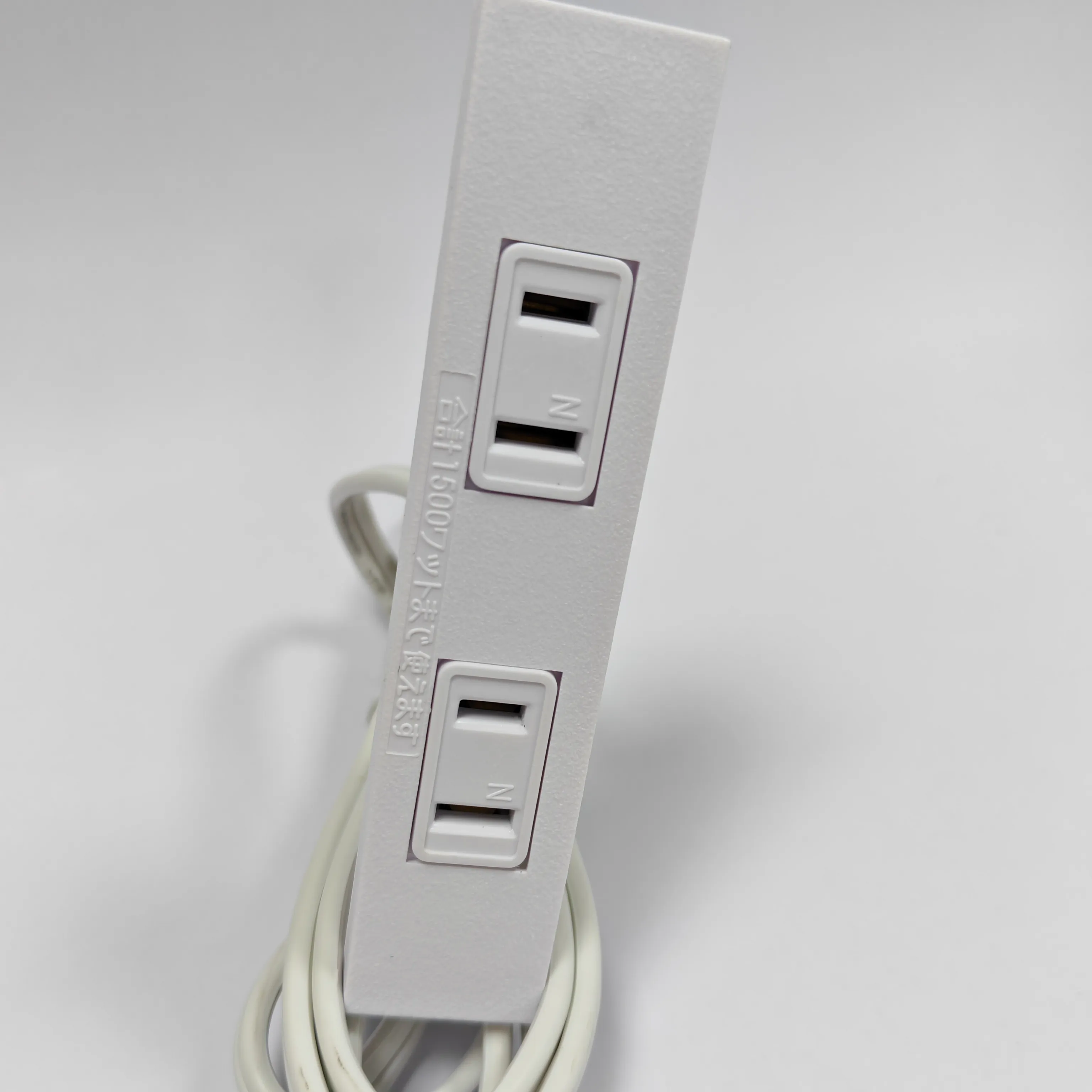 Customizable Concealed Power Outlet 2 AC Outlet Ports Fast Charging Recessed Installation Desktop Furniture Desk Outlet Strip