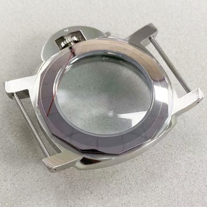 Boîtier de montre 44MM avec coque en acier inoxydable brossé PAM pour <span class=keywords><strong>mouvement</strong></span> mécanique <span class=keywords><strong>ETA</strong></span> <span class=keywords><strong>6497</strong></span>/6498 pour série ST3600/ST3620 - Product Image 3