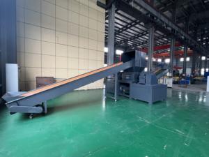 Trituradora de doble eje modelo 1200 de servicio pesado para chatarra de metal, neumáticos y Reciclaje de Residuos Industriales - Product Image 4