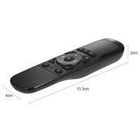 2.4G télécommande sans fil Air Mouse pointeur laser 6 Gxes Gyroscope présentateur pour présentation PPT