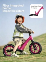 Vélo d'équilibre pour enfants à 2 roues, fourni directement par l'usine, avec roues gonflables en caoutchouc de 12 et 14 pouces, personnalisation OEM et ODM disponible
