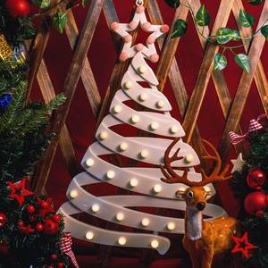 Luces LED Decorativas <span class=keywords><strong>de</strong></span> Navidad, Árbol, Estrella, Copo <span class=keywords><strong>de</strong></span> Nieve, para Fiestas, Bodas, <span class=keywords><strong>Guirnaldas</strong></span>, Interiores y Exteriores, Luces Nocturnas <span class=keywords><strong>Luminosas</strong></span> Colgantes - Product Image 6