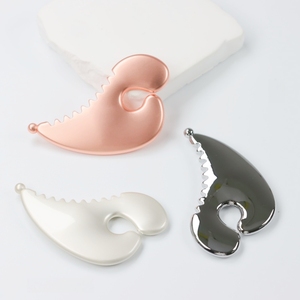 Nuovi Prodotti: Massaggiatore Gua Sha in Metallo per Viso, per Alleviare il Dolore e Rilassare i Muscoli - Product Image 2