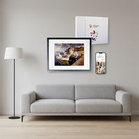 Cadre photo numérique E-Paper 13,3 pouces, couleur intégrale, résolution 1600x1200, écran E-Ink anti-reflet, décoration murale ultra longue pour la maison et le bureau