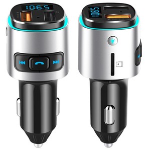 Reproductor MP3 para Auto BC41, Venta Caliente 2026, Altavoces <span class=keywords><strong>Bluetooth</strong></span>, Kit de Manos Libres, Transmisor FM, Adaptador de Música, Cargador de Auto con Doble USB y LED - Product Image 2