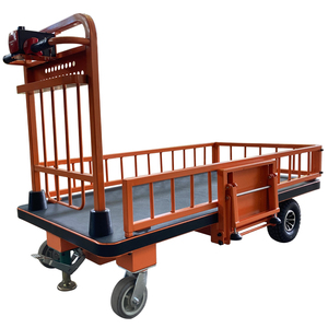 Heavy-Duty điện bốn bánh xe đẩy kèm theo kho xe tải di chuyển tải nặng công cụ lưu trữ Xe tay Xe đẩy - Product Image 3