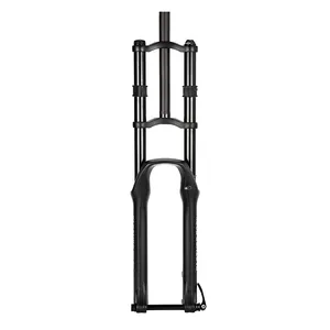 27.5 inch double crown QR 15*100mm DH FR AM Magnesium alloy mountain bike air suspension front fork