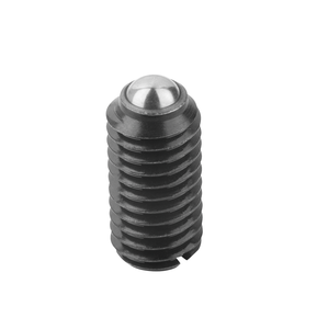 K0309 Émbolo de resorte de acero con fuerza de resorte intensificada, tipo bola, con encaje hexagonal, para posicionamiento en maquinaria industrial - Product Image 1